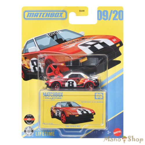 Matchbox Collectors: 1984 Toyota MR2 (sérült csomagolás)
