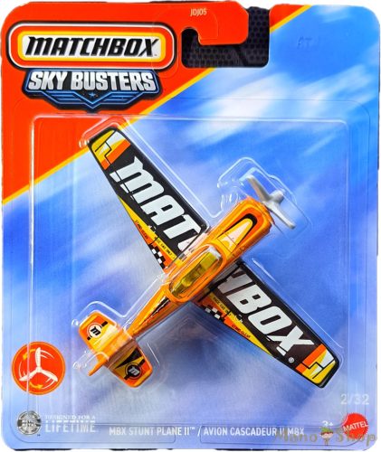 Matchbox Repülő - MBX Stunt Plane II - Sky Busters