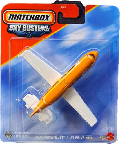 Matchbox Repulő - MBX Private Jet - Sky Busters