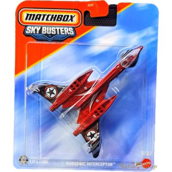 Matchbox Repülő - Subsonic Interceptor - Sky Busters