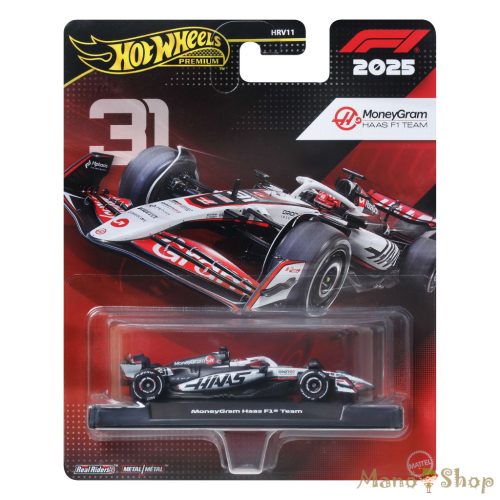 Hot Wheels Premium - Formula 1 - MoneyGram Haas F1 Team "31"