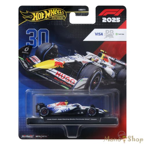 Hot Wheels Premium - Formula 1 - Visa Cash App Racing Bulls Formula One Team "30"