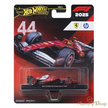   Hot Wheels Premium: Formula 1: Scuderia Ferrari HP (#44) kisautó