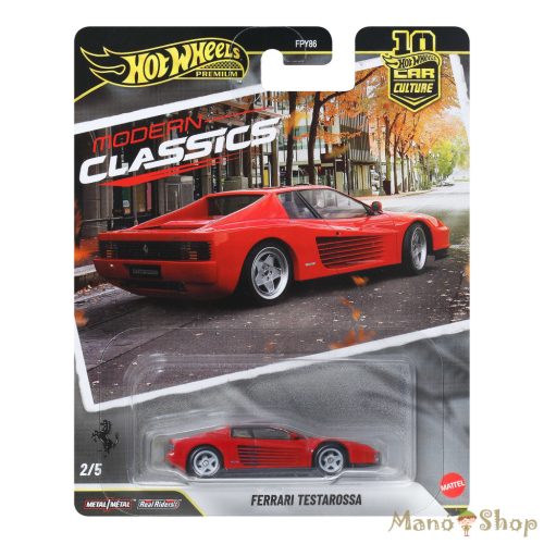 Hot Wheels Premium Car Culture: Modern Classics – Ferrari Testarossa