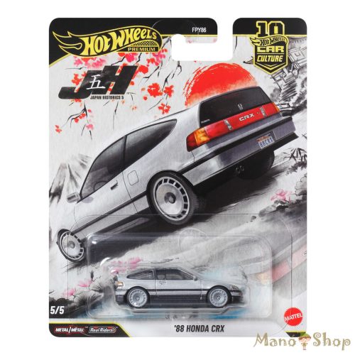 Hot Wheels Premium - Japan Historics 5 - '88 Honda CRX