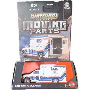 Matchbox: Moving Parts: 2019 Ram Ambulance mentőautó