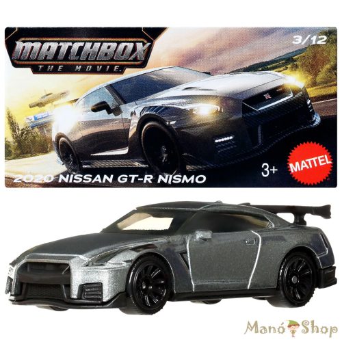 Matchbox : The Movie : 2020 Nissan GT-R Nismo fém kisautó