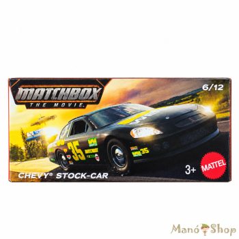 Matchbox : The Movie : Chevy Stock-Car fém kisautó
