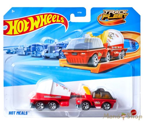 Hot Wheels : Track Fleet : Hot Meals fém kamion