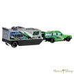 Hot Wheels : Track Fleet : Volvo 240 Drift Wagon & Camper lakókocsi szállító jármű