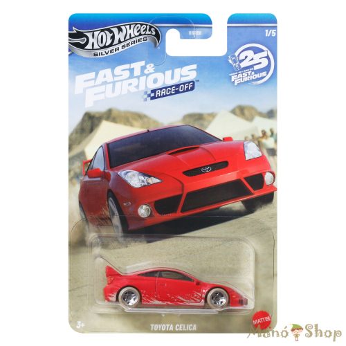 Hot Wheels Silver Series Fast & Furious Race-Off: Toyota Celica kisautó