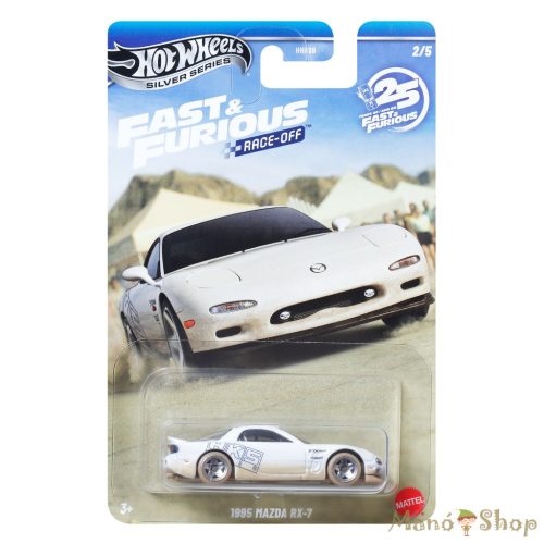 Hot Wheels Silver Series Fast & Furious Race-Off: 1995 Mazda RX-7 kisautó