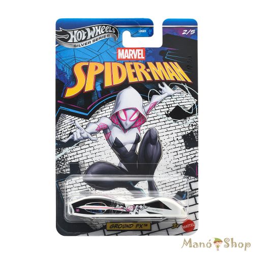 Hot Wheels Marvel Spider-Man – Ground FX™ (Ghost-Spider)