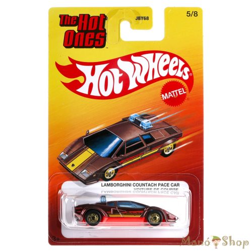Hot Wheels The Hot Ones: Lamborghini Countach Pace Car felvezetőautó kisautó