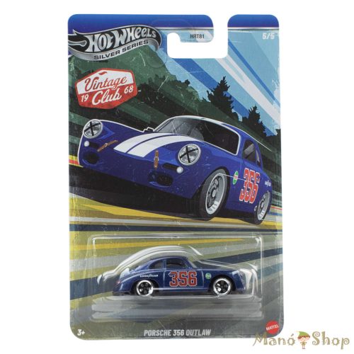 Hot Wheels Silver Series – PORSCHE 356 OUTLAW (Vintage Club)