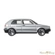 Hot Wheels: Silver Series: Euro Style 6 darabos kisautó szett