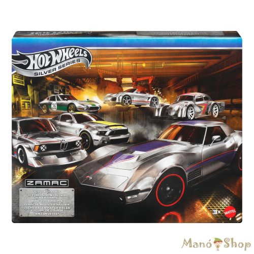 Hot Wheels: Silver Series: Zamac 6 darabos kisautó szett