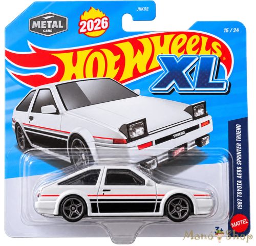 Hot Wheels: XL Series: 1987 Toyota AE86 Sprinter Trueno kisautó 15/24