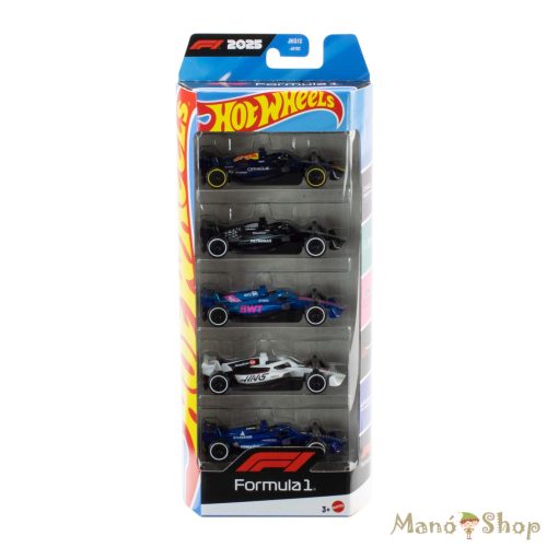 Hot Wheels – F1 2025 5-Pack (Formula 1)