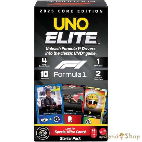 Uno F1 Elite - kártyajáték