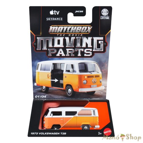 Matchbox Moving Parts: 1973 Volkswagen T2B kisautó: Matchbox The Movie