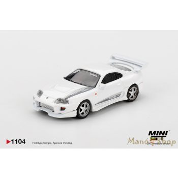 Mini GT - 1/64 Toyota Supra VeilSide Combat V-I fehér (White)