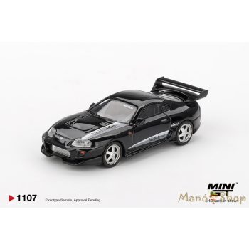 Mini GT - 1/64 Toyota Supra VeilSide Combat V-II fekete (Black)
