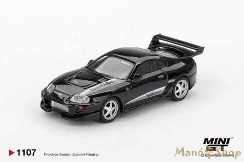Mini GT - 1/64 Toyota Supra VeilSide Combat V-II fekete (Black)