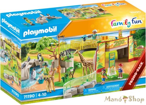 Playmobil - Kalandos állatkert 71190