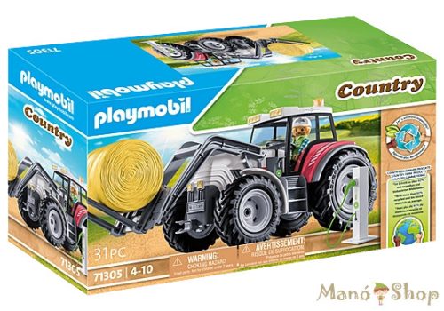 Playmobil - Nagy traktor töltőállomással 71305