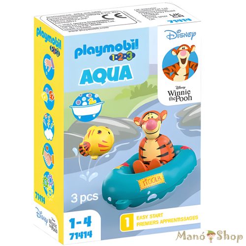 Playmobil - 1.2.3 & Disney: Tigris csónakázik 71414