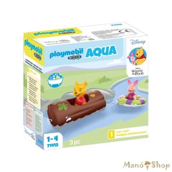   Playmobil - 1.2.3 & Disney: Micimackó és Malacka vadvízi kalandja 71415