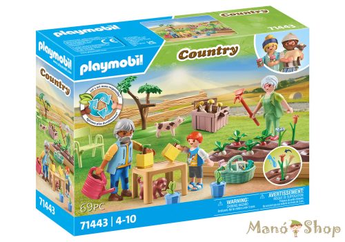 Playmobil - Nagyszülők zöldségeskertje 71443