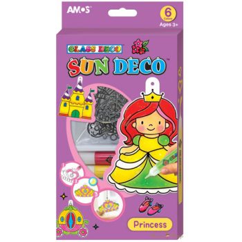 AMOS - Glass Deco Hercegnők üvegfestő szett