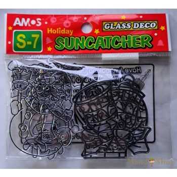   AMOS - Glass Deco Karácsonyi Díszek üvegfestékhez 6 db-os