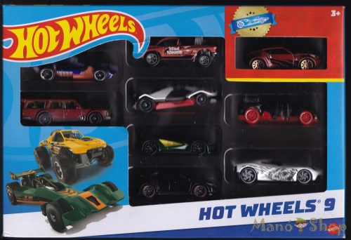 Hot Wheels 9 db-os készlet