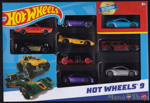 Hot Wheels 9 db-os készlet