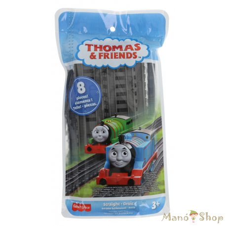 Thomas TrackMaster Egyenes sín készlet 8 db-os (GGM03)