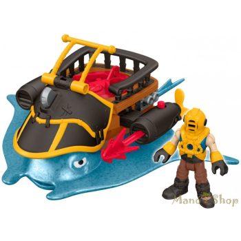   Fisher-Price Imaginext kalózos játékszett - Némó kapitány és rája