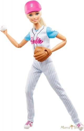 Sportoló Barbie - Baseball-os