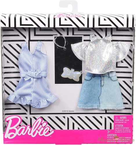 Barbie ruha szettek 2-es csomag (GHX56)