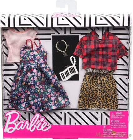 Barbie ruha szettek 2-es csomag (GHX57)