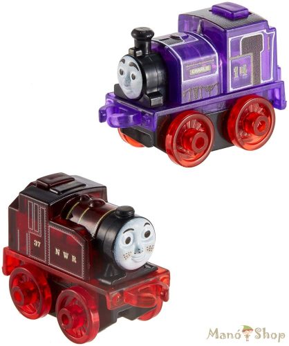 Thomas a gőzmozdony Világító mini mozdonyok - piros és lila