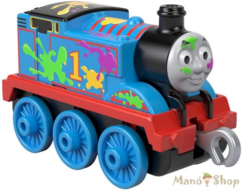 Thomas Track Master tologatós Festék foltos Thomas mozdony