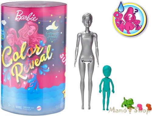 Barbie Color Reveal PizsiParty meglepetés Barbie